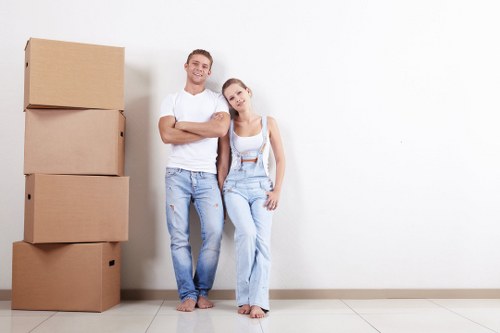 Local house removals team preparing a home move in Bexleyheath