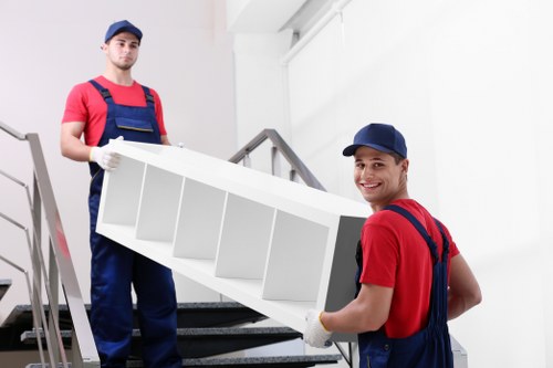 Local home moving service in Bexleyheath with residential houses and removal van