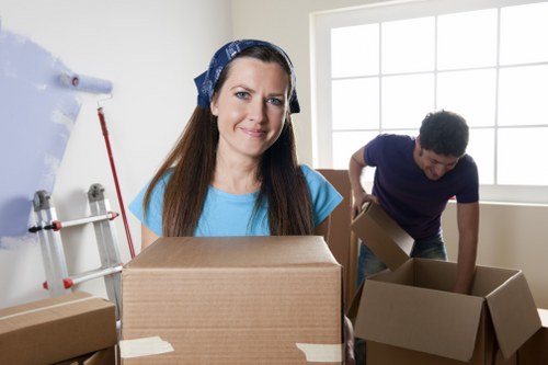 Local van service handling a small move near Bexleyheath