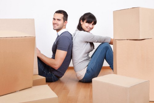 Commercial removal van service for office relocation