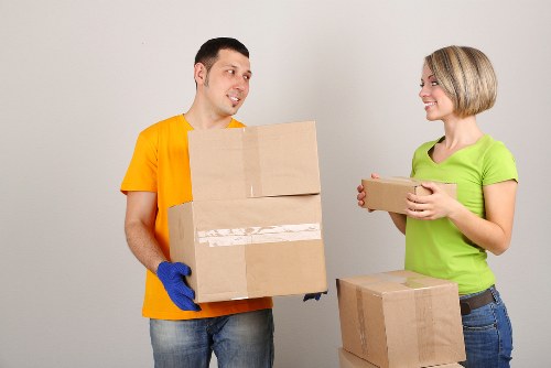 Careful furniture handling during a home removal in Bexleyheath