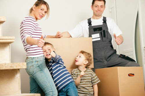 Business relocation service with furniture dismantling and setup